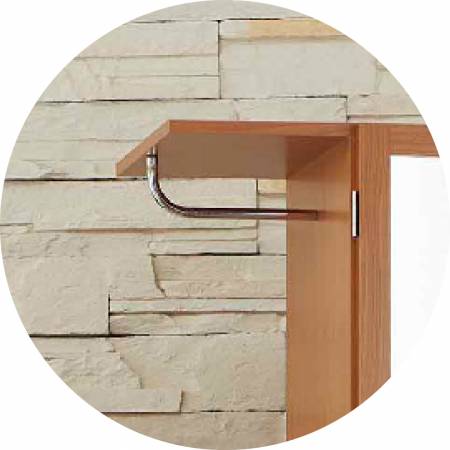 There is a more hook design on the left.